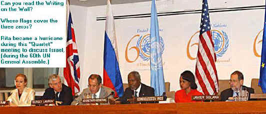 666 sign at UN. 6-6-6. See bible-code site for more, and bible prophecy forum.