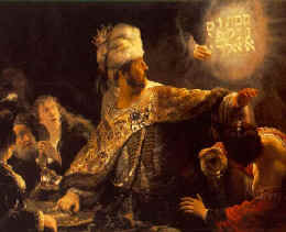 Bible Prophecy Numbers---Belshazzar in Babylon.